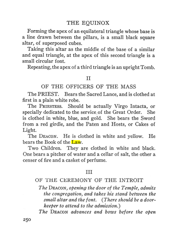 Original scan of The Equinox (Volume III, Number I), PDF page 264