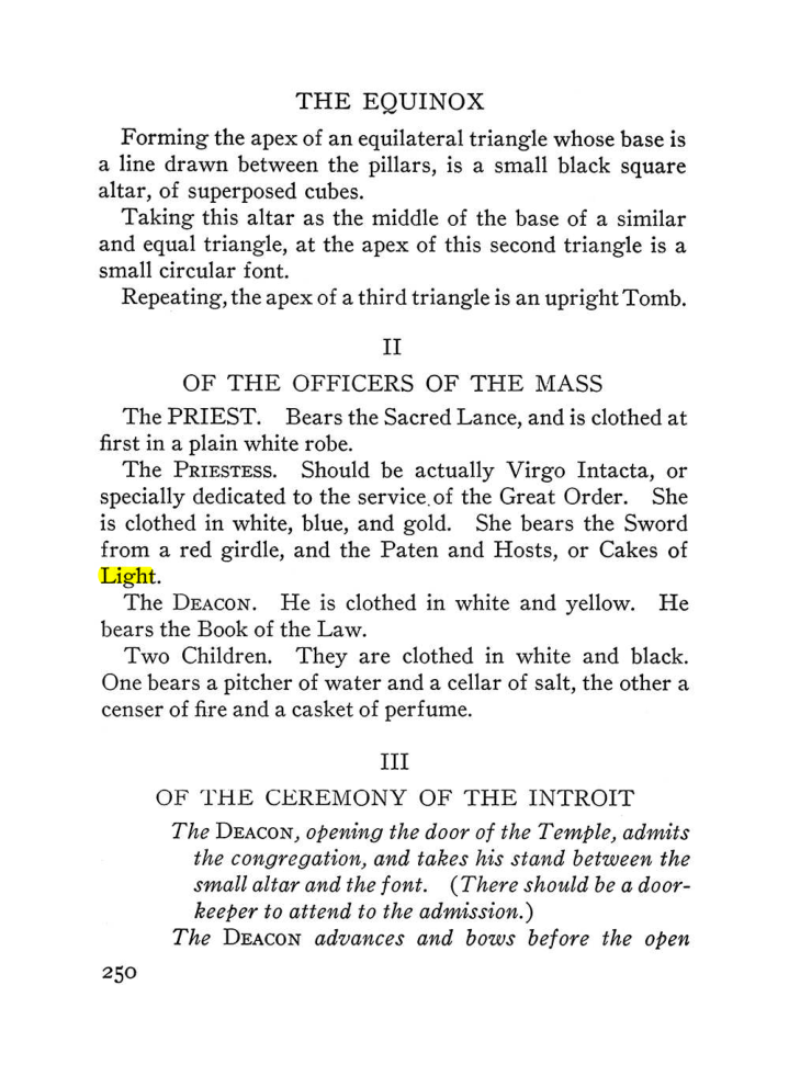 Original scan of The Equinox (Volume III, Number I), PDF page 264