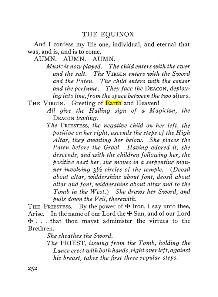 Original scan of The Equinox (Volume III, Number I), PDF page 266