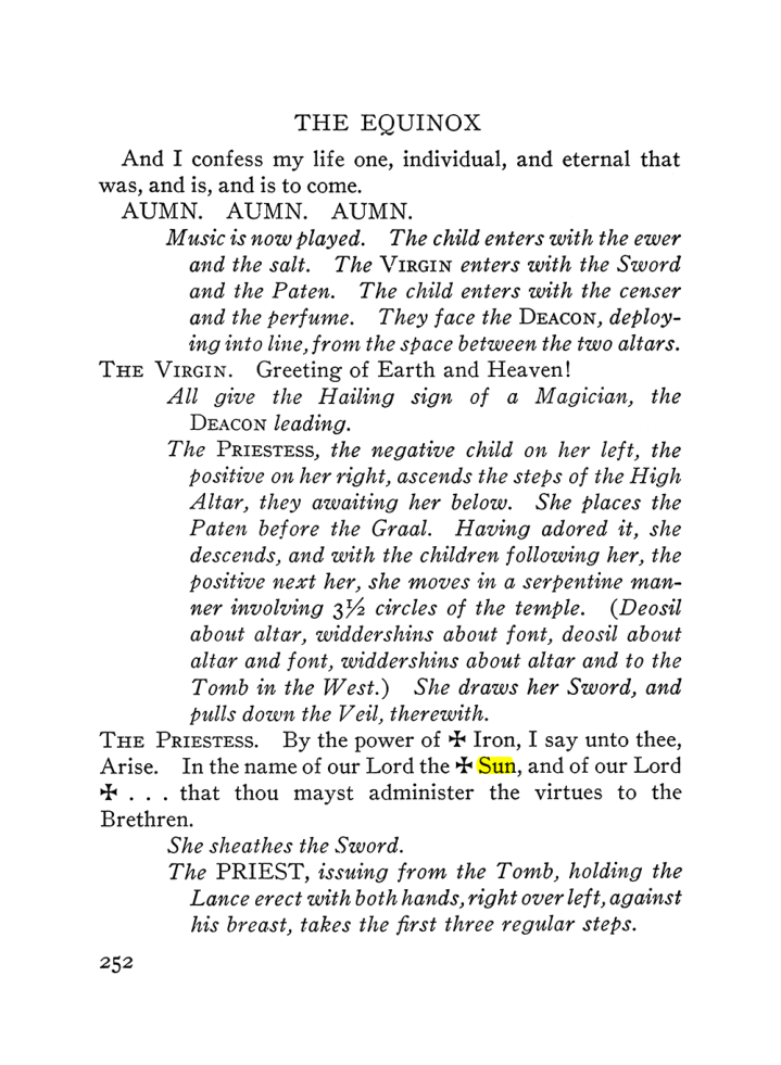 Original scan of The Equinox (Volume III, Number I), PDF page 266