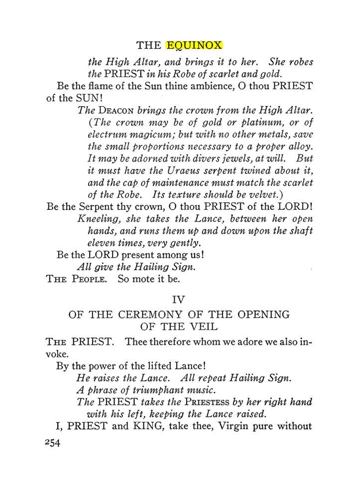 Original scan of The Equinox (Volume III, Number I), PDF page 268