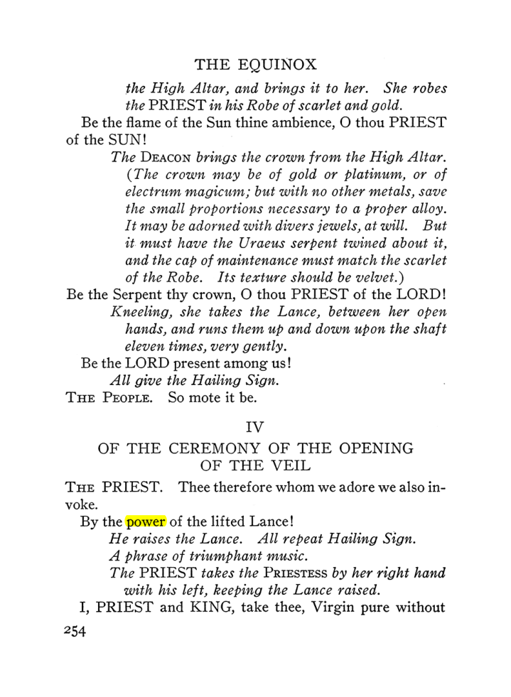 Original scan of The Equinox (Volume III, Number I), PDF page 268