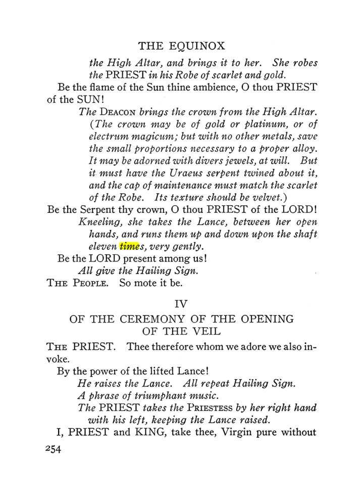 Original scan of The Equinox (Volume III, Number I), PDF page 268