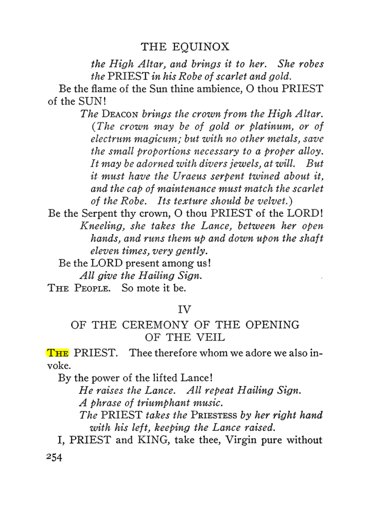 Original scan of The Equinox (Volume III, Number I), PDF page 268