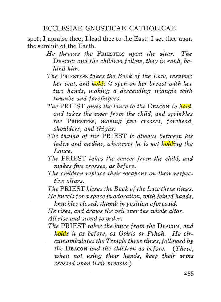 Original scan of The Equinox (Volume III, Number I), PDF page 269