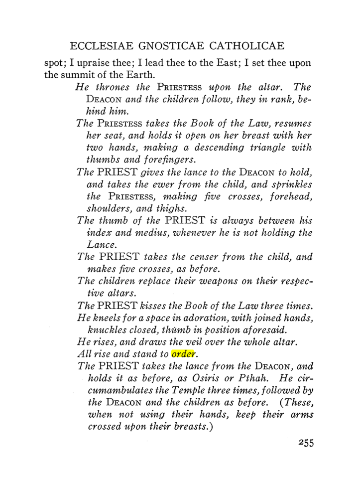 Original scan of The Equinox (Volume III, Number I), PDF page 269