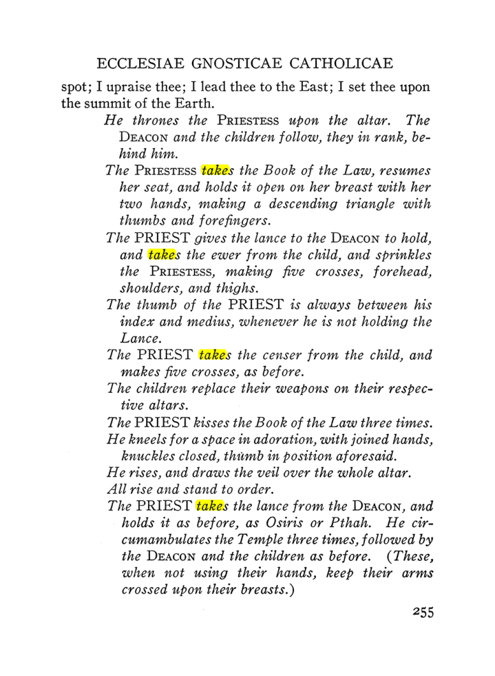 Original scan of The Equinox (Volume III, Number I), PDF page 269