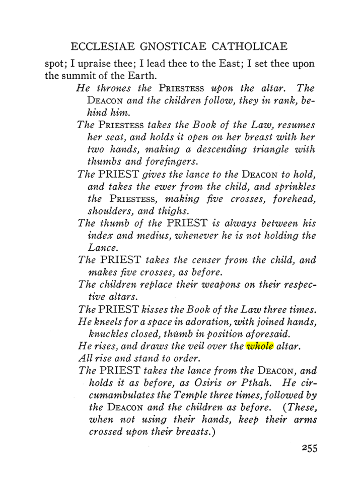 Original scan of The Equinox (Volume III, Number I), PDF page 269