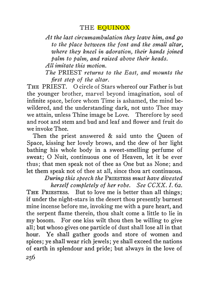 Original scan of The Equinox (Volume III, Number I), PDF page 270