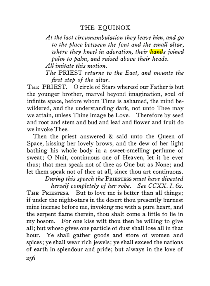 Original scan of The Equinox (Volume III, Number I), PDF page 270