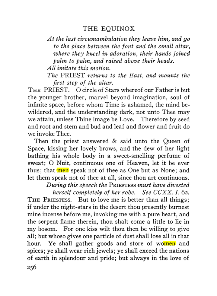 Original scan of The Equinox (Volume III, Number I), PDF page 270