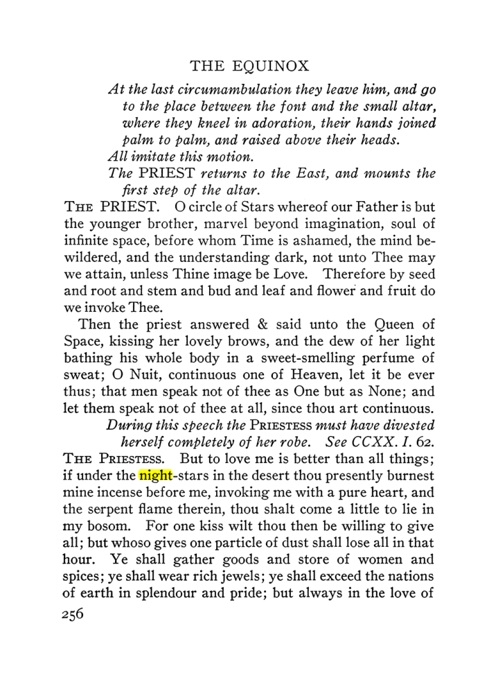 Original scan of The Equinox (Volume III, Number I), PDF page 270