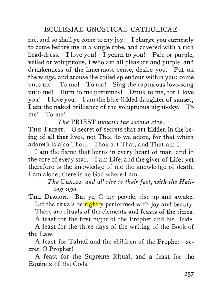 Original scan of The Equinox (Volume III, Number I), PDF page 271