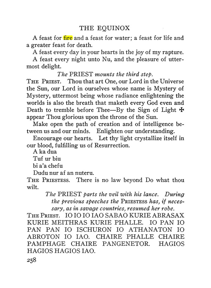 Original scan of The Equinox (Volume III, Number I), PDF page 272