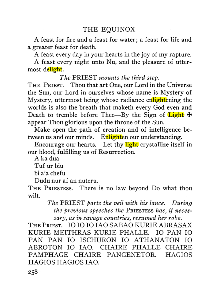 Original scan of The Equinox (Volume III, Number I), PDF page 272
