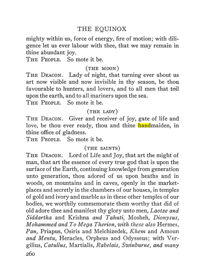 Original scan of The Equinox (Volume III, Number I), PDF page 274