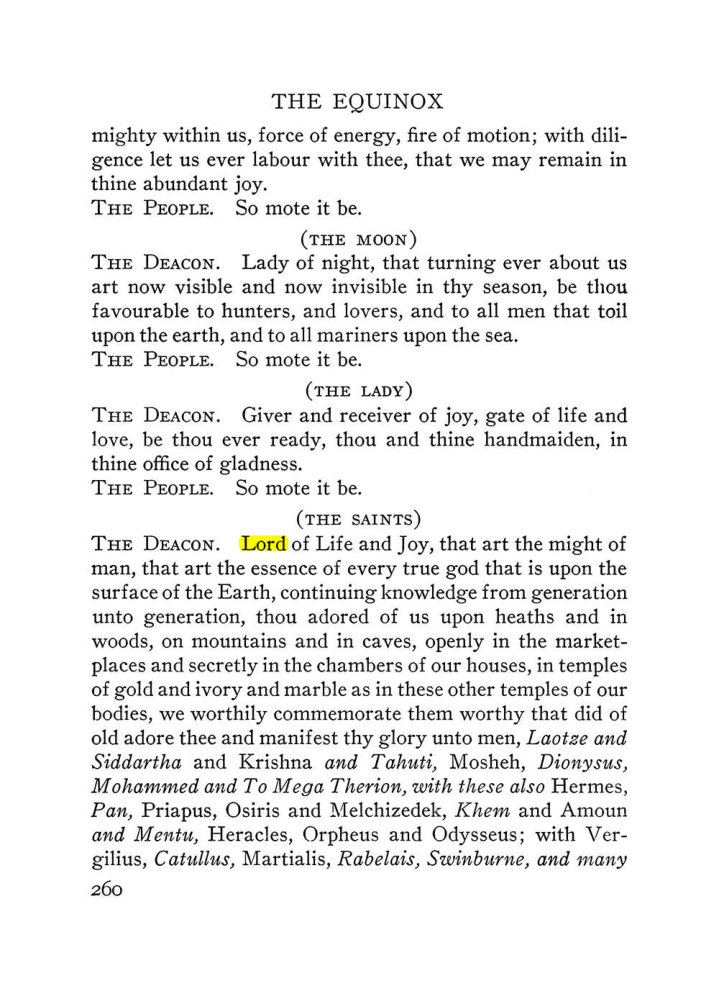 Original scan of The Equinox (Volume III, Number I), PDF page 274