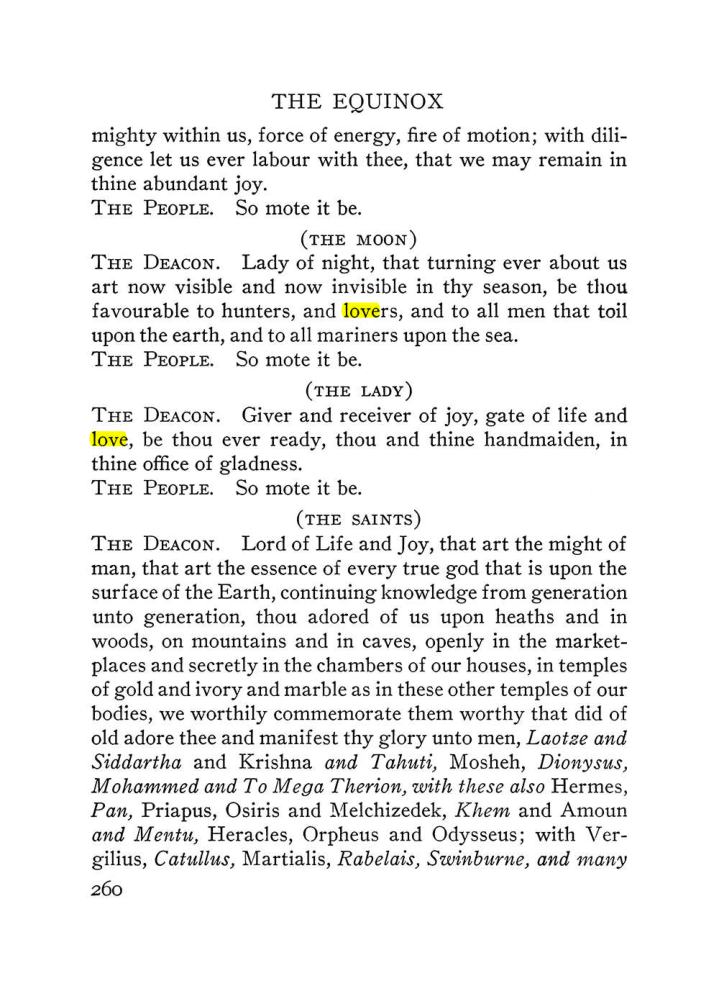 Original scan of The Equinox (Volume III, Number I), PDF page 274