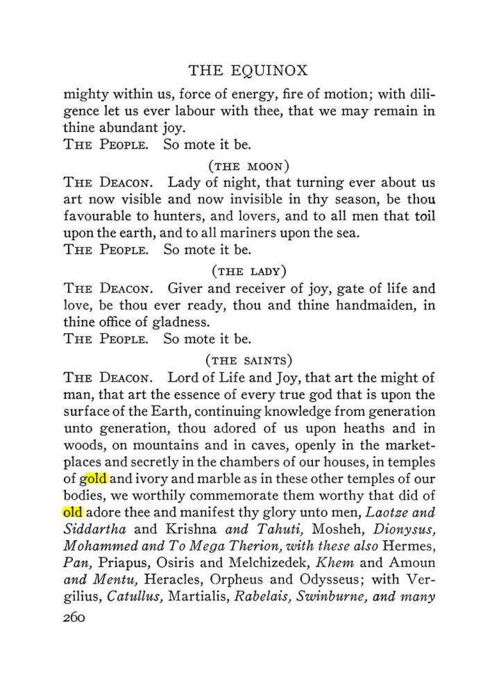 Original scan of The Equinox (Volume III, Number I), PDF page 274