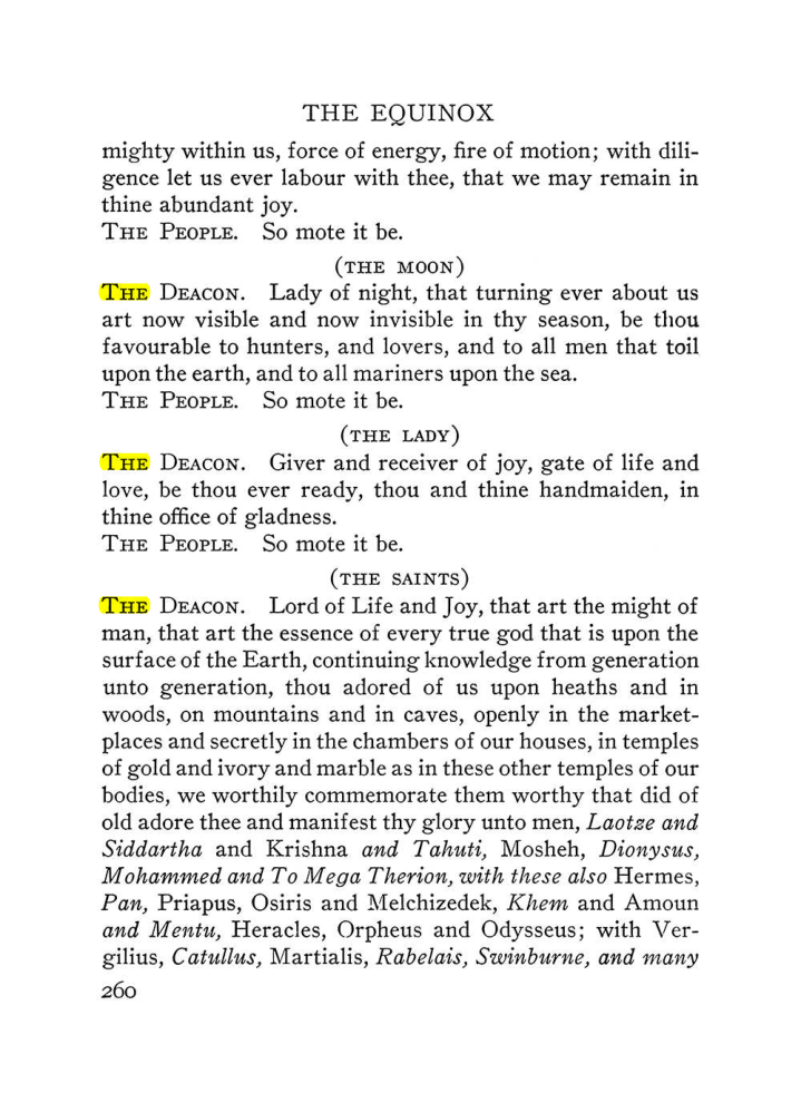 Original scan of The Equinox (Volume III, Number I), PDF page 274