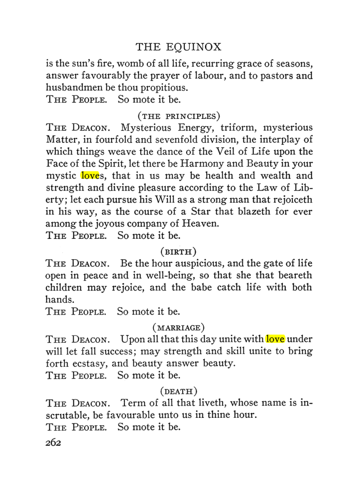 Original scan of The Equinox (Volume III, Number I), PDF page 276