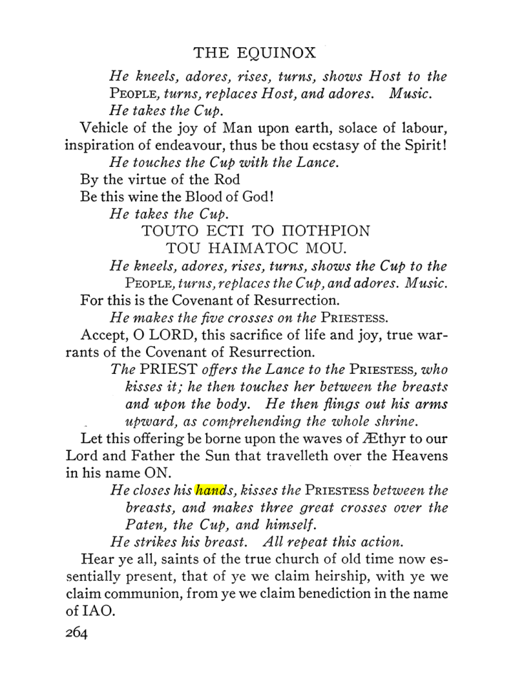 Original scan of The Equinox (Volume III, Number I), PDF page 278