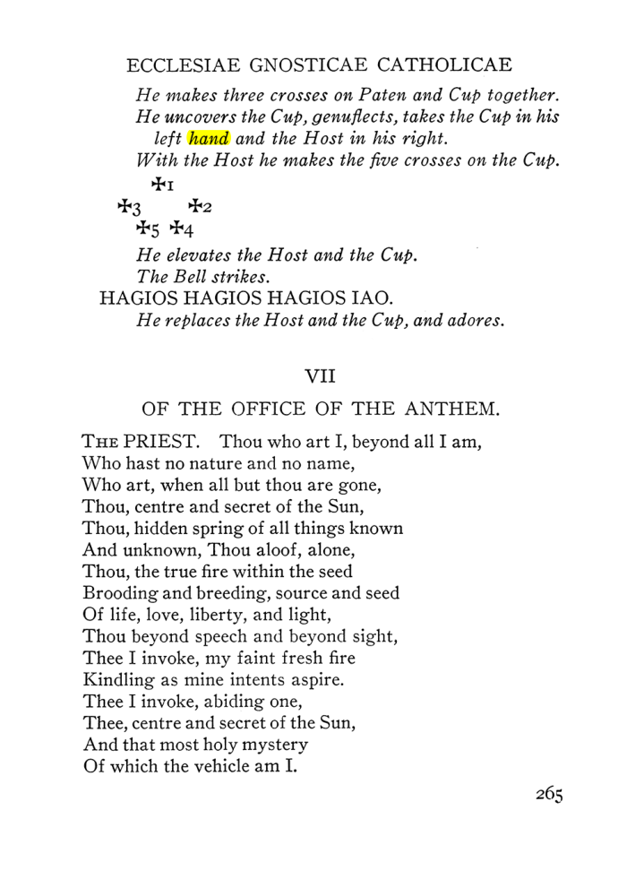 Original scan of The Equinox (Volume III, Number I), PDF page 279