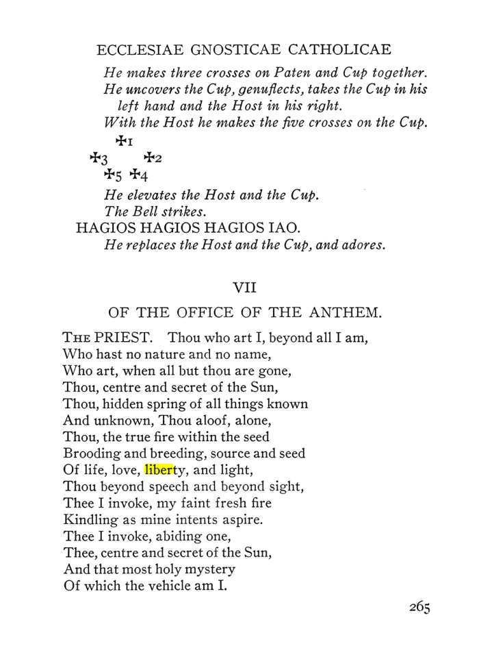 Original scan of The Equinox (Volume III, Number I), PDF page 279