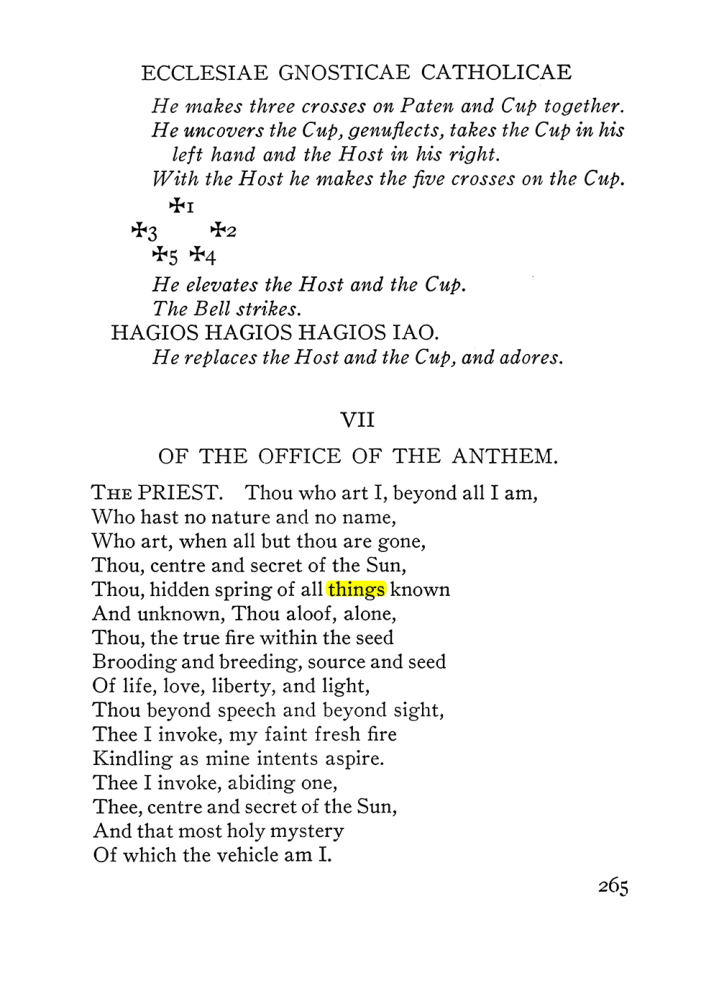 Original scan of The Equinox (Volume III, Number I), PDF page 279