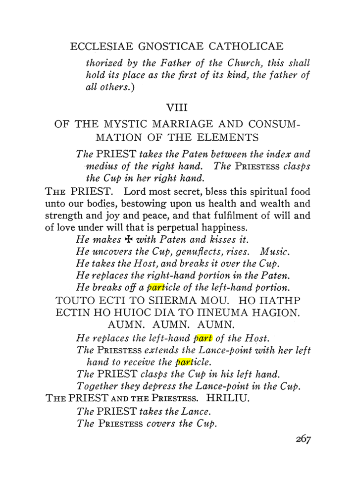 Original scan of The Equinox (Volume III, Number I), PDF page 281