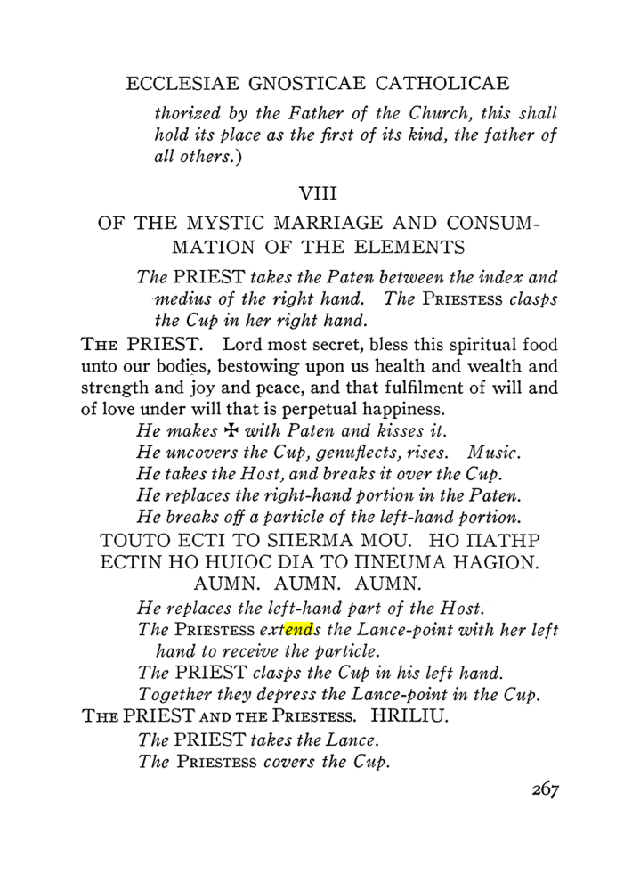 Original scan of The Equinox (Volume III, Number I), PDF page 281