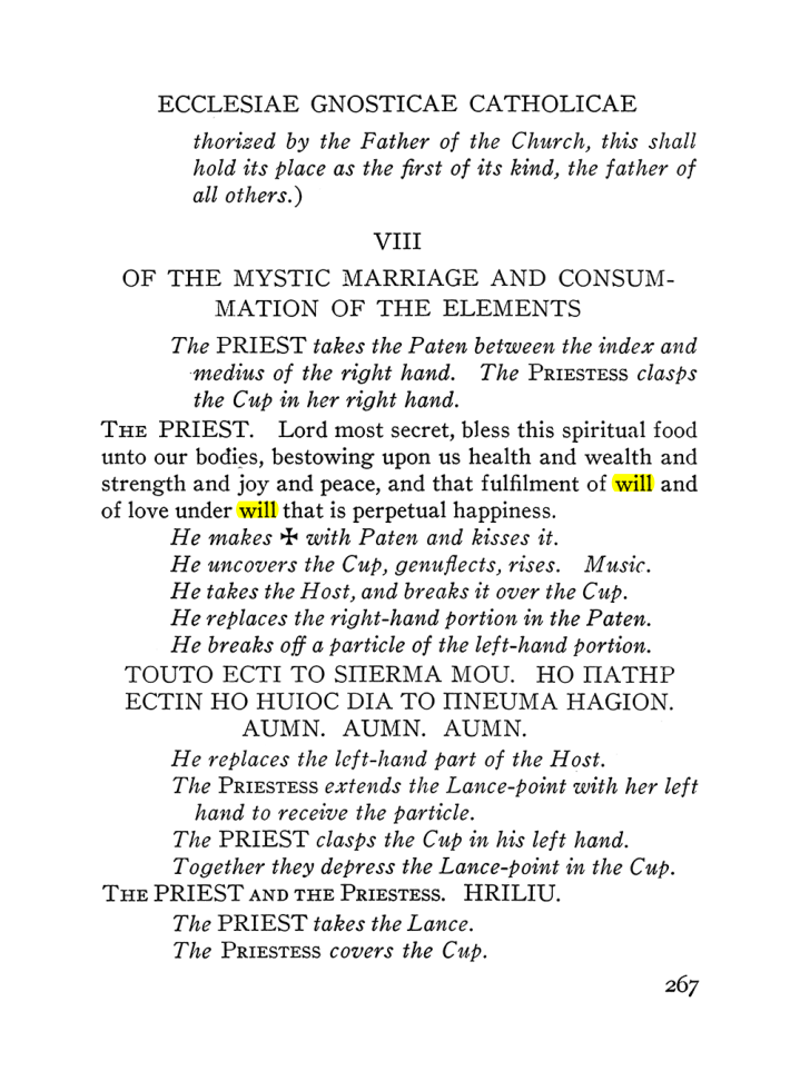 Original scan of The Equinox (Volume III, Number I), PDF page 281