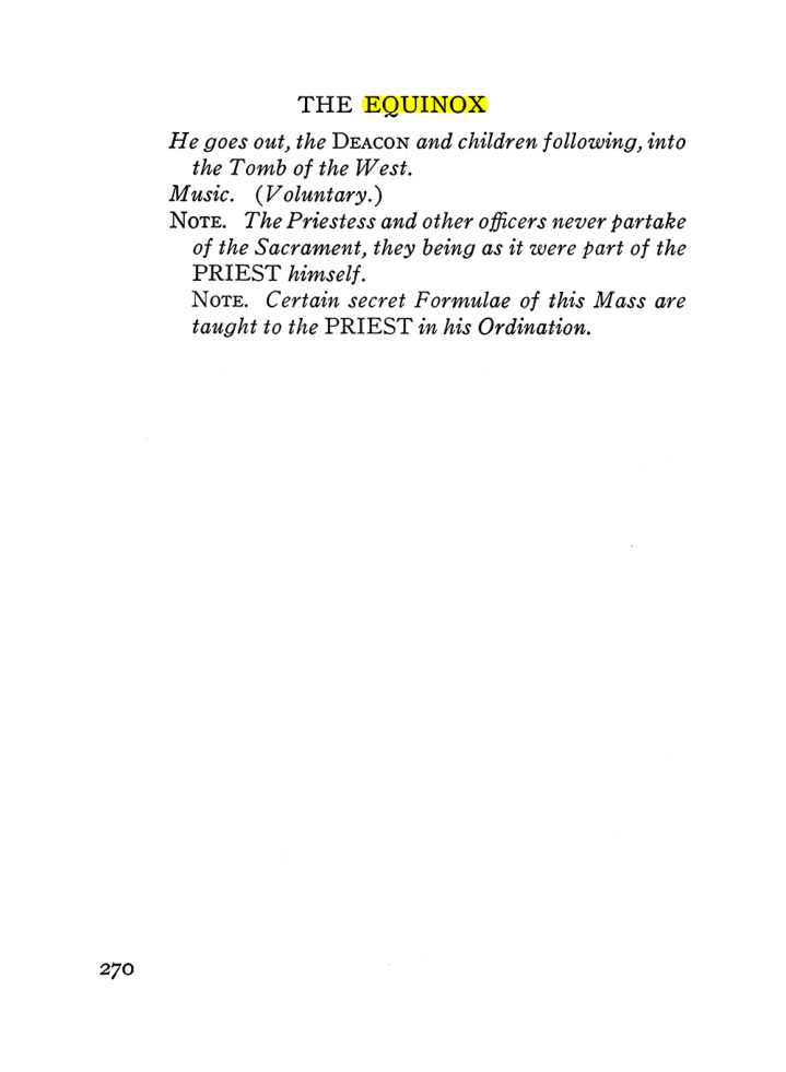 Original scan of The Equinox (Volume III, Number I), PDF page 284