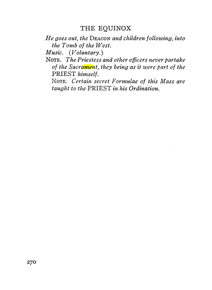 Original scan of The Equinox (Volume III, Number I), PDF page 284
