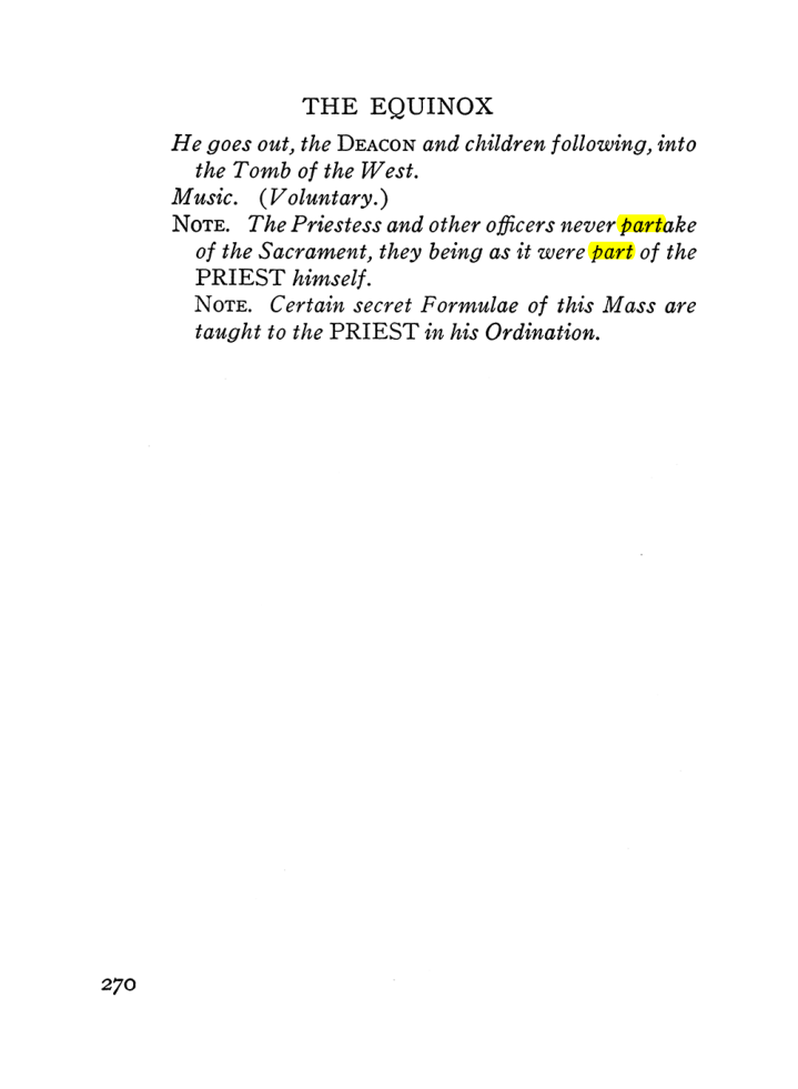 Original scan of The Equinox (Volume III, Number I), PDF page 284