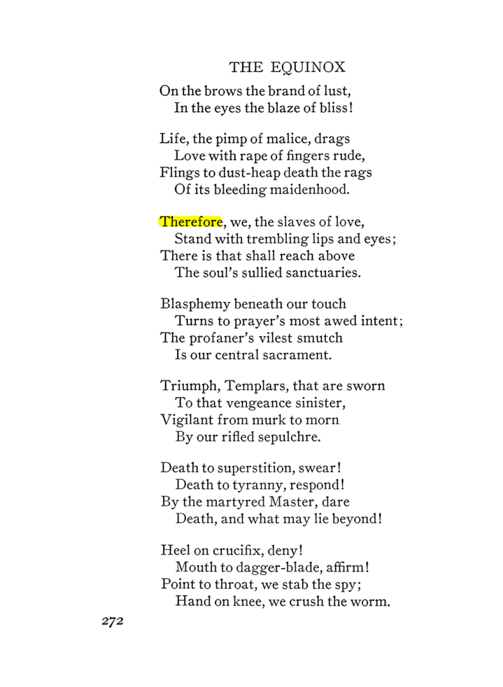 Original scan of The Equinox (Volume III, Number I), PDF page 286