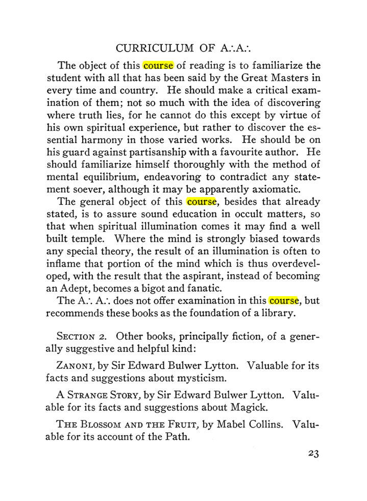 Original scan of The Equinox (Volume III, Number I), PDF page 29