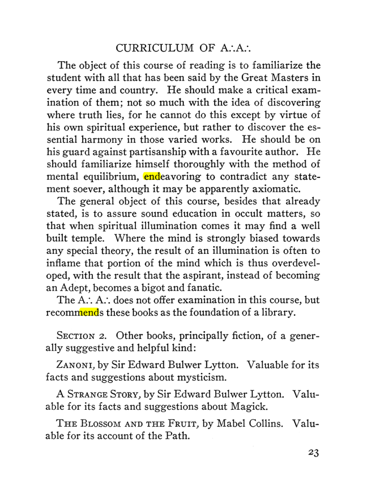 Original scan of The Equinox (Volume III, Number I), PDF page 29