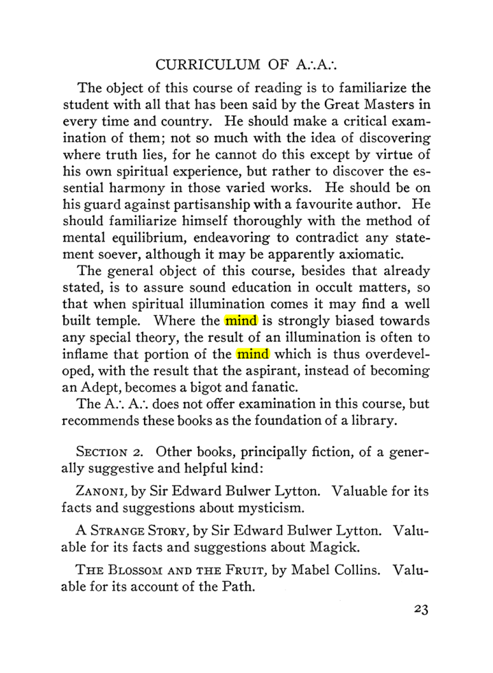 Original scan of The Equinox (Volume III, Number I), PDF page 29