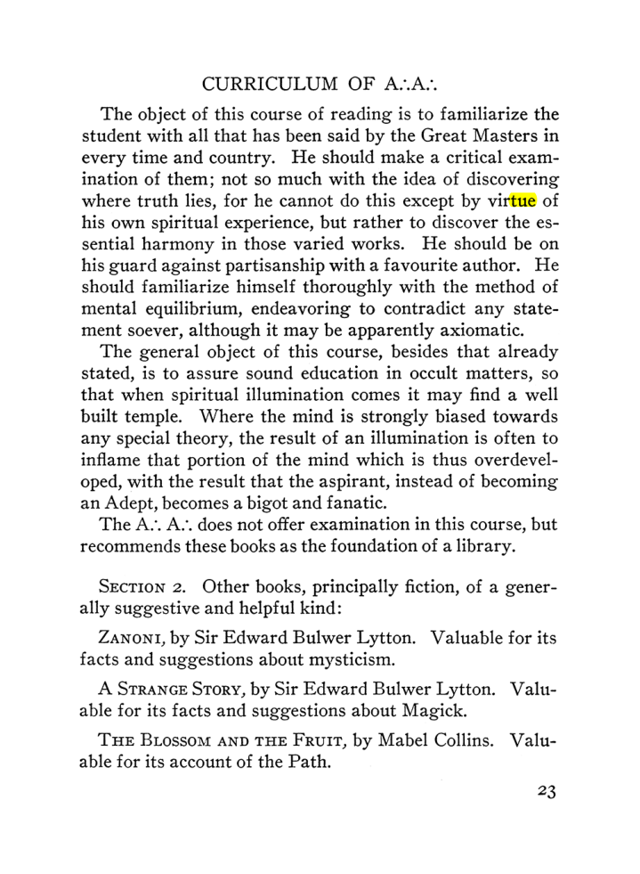 Original scan of The Equinox (Volume III, Number I), PDF page 29