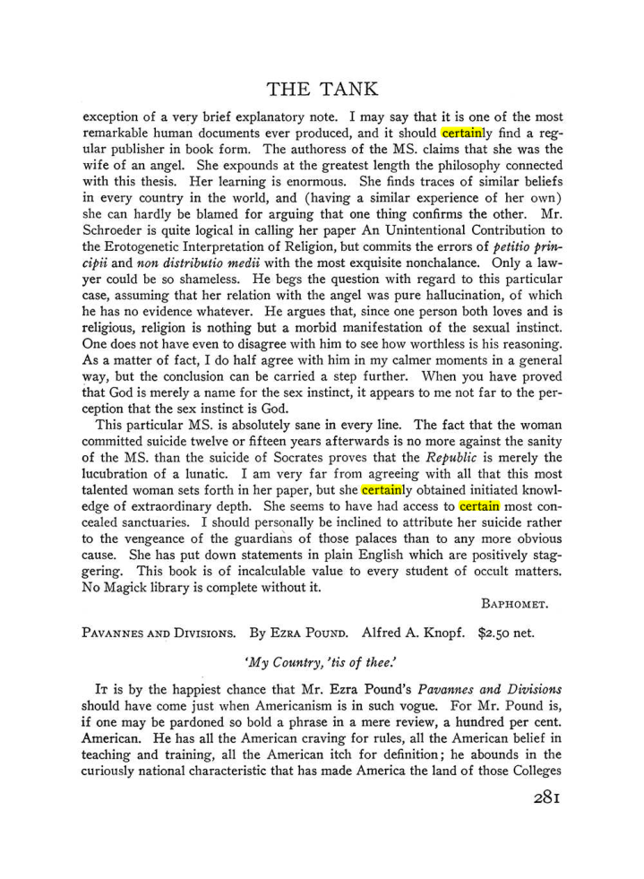 Original scan of The Equinox (Volume III, Number I), PDF page 295