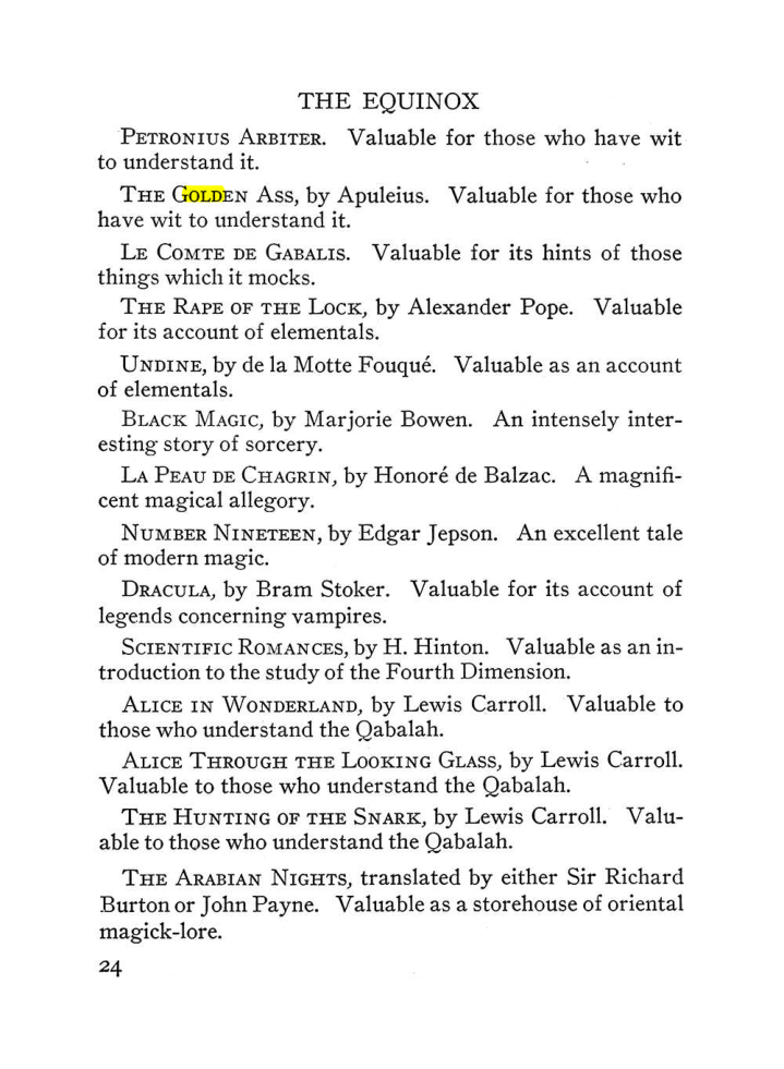 Original scan of The Equinox (Volume III, Number I), PDF page 30