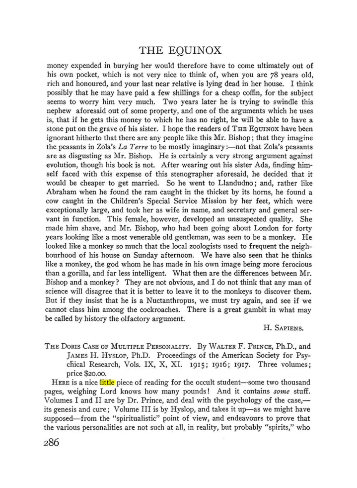 Original scan of The Equinox (Volume III, Number I), PDF page 300