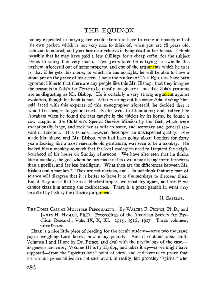 Original scan of The Equinox (Volume III, Number I), PDF page 300