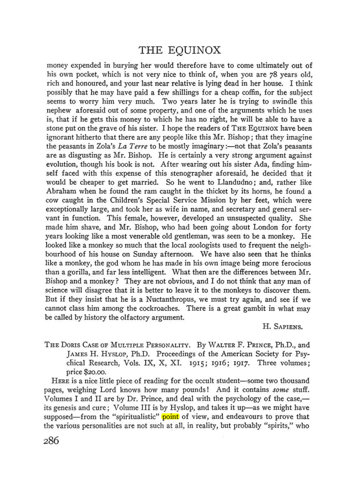 Original scan of The Equinox (Volume III, Number I), PDF page 300