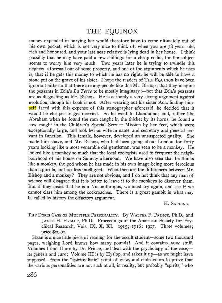 Original scan of The Equinox (Volume III, Number I), PDF page 300