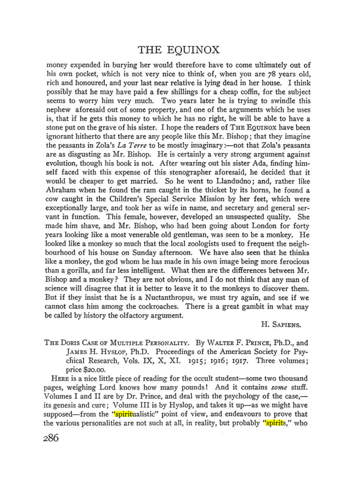 Original scan of The Equinox (Volume III, Number I), PDF page 300
