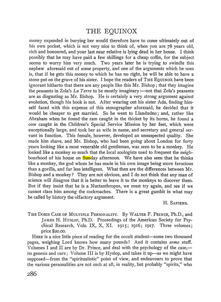 Original scan of The Equinox (Volume III, Number I), PDF page 300