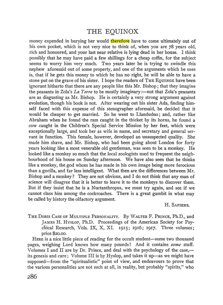Original scan of The Equinox (Volume III, Number I), PDF page 300