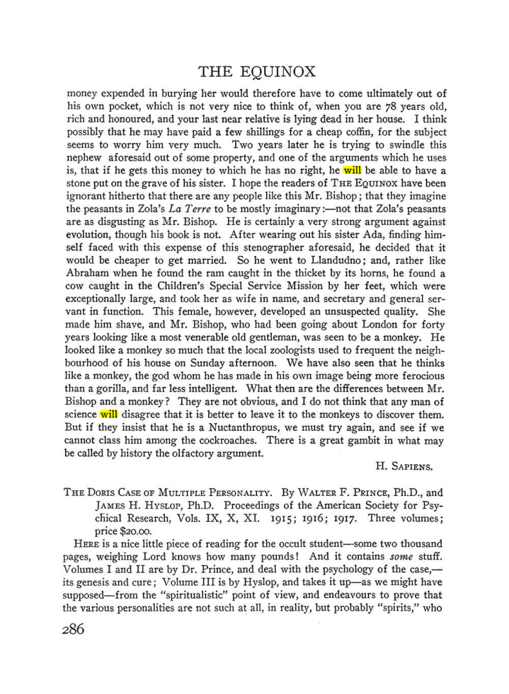 Original scan of The Equinox (Volume III, Number I), PDF page 300